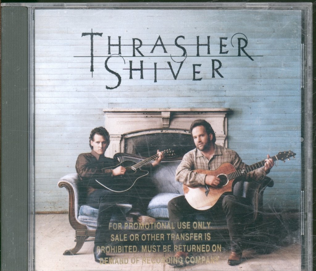 Thrasher Shiver Self-Titled CD USA Asylum 1996 Promo CD. Has promo stamp on