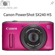 Canon PowerShot SX240 HS Digital Camera 12.1MP 12x Optical Image Stabilization