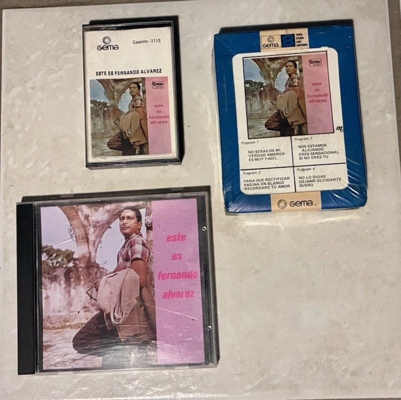 Este Es Fernando Alvarez - Cd, Cassette & 8 Track Lot - Gema Records