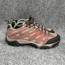 Merrell Moab Waterproof Hiking Shoes Men's Size 11.5 Brown Suede Outdoor Sneaker