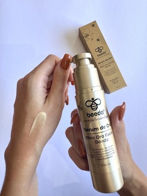 Natural Golden Serum facial elixir  Royal Jelly  50ml with Organic ingredients