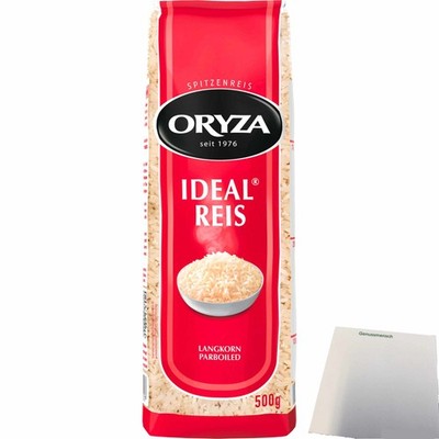 Oryza Ideal Reis Langkorn Parboiled 500g Beutel usy Block