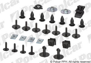 Clips Satz Befestigungssatz Einbausatz Radhausschale für Audi A4 B7 A6 C6 C7 Neu