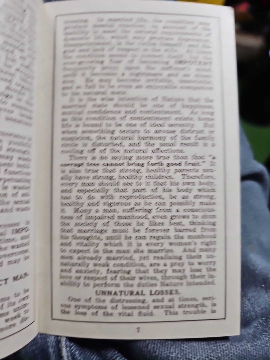 Perfect Manhood Its Real Meaning Cumberland Chemical Co Booklet Quack...