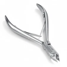 Professional Cuticle Cutter Trimmer Double Spring Manicure Pedicure Tool for