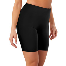 Maidenform Flexees Thigh Slimmer, Style# FP0060, Size XL, Color Black