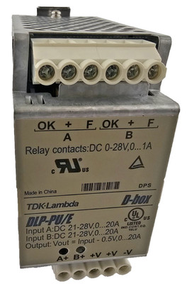 LAMBDA D-BOX DUAL REDUNDANCY MODULE DLP-PU/E EHFP