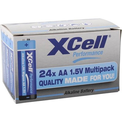 XCell 149976 Stilo (AA) Alkaline/Manganese Battery 1.5V 24pc