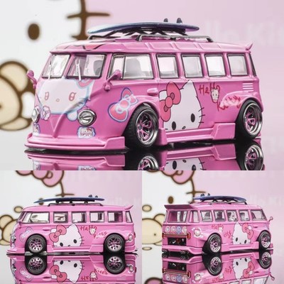 1/64 Liberty64 Hello Kitty Volkswagen T1 Widebody Diecast Rare