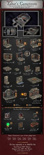 Dwarven Forge Kickstarter Dungeon of Doom Painted OOP Rare - Picture 2 of 17