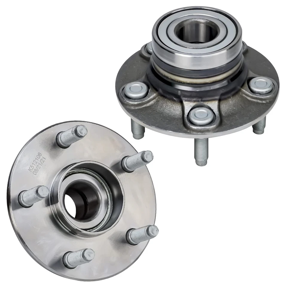 Front Rear Wheel Bearing and Hub Kit for 1996 - 2000 Ford Taurus Mercury Sable - Image 4 of 4