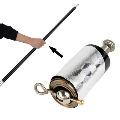 Zthluyc Magic Appearing Cane Metal Apiken Telescopic Rod 110Cm Stage Zthluyc001