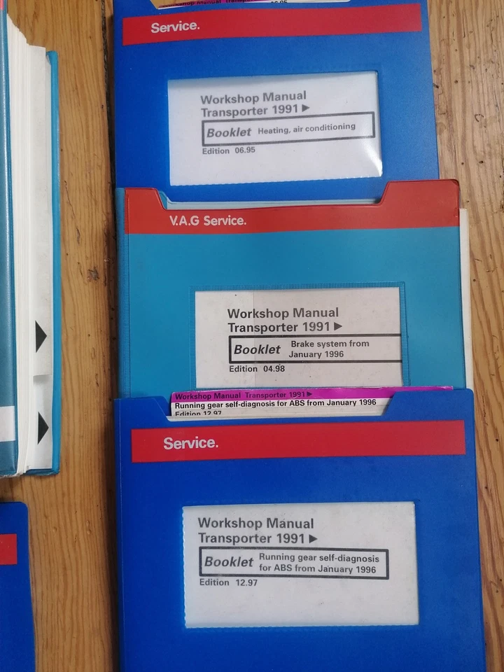 VW T4 Schaltplan 95-99 + 7 Englisch Reparaturanleitung Werkstatthandbuch Repair - Bild 3 von 4