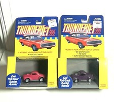 Johnny Lightning Thunderjet 500 Pull Backs Willys Gasser Lot of 2 NEW/READ