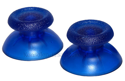 2 x PS4 Analog Controller Kappe = 1 Paar PS4 Joystick Thumbstick Kappen klarblau