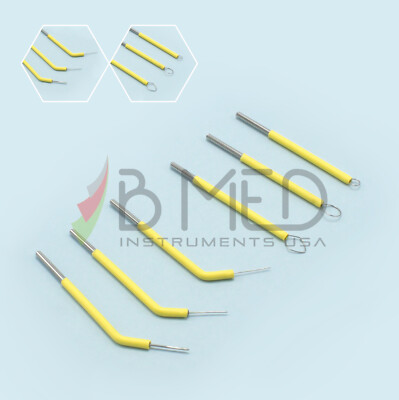 7 Associated Dental Electrode Tips Set Electrosurge For Vet Cutting Unit ART-E1