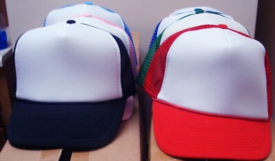WHOLESALE LOT ~ 48 TRUCKER HATS ~ 4 DOZEN Mesh Caps  display picture 1