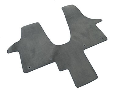 VW Floor Mat Carpet Velour Front T5.2 T6 Multivan California Beach Gray B-WARE