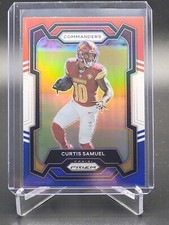 2023 Prizm Curtis Samuel Red White & Blue Prizm No. 294