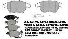 Front Brake Pads VW Audi Seat Skoda VAG A3 TT ALTEA IBIZA LEON GOLF EOS PAASAT