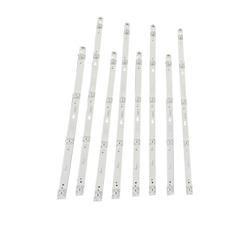 LED Backlight Strips (8) PCS for TCL 55S405 55S405TKAA 4C-LB5504-HR 4C-LB5505-HR - Image 3 of 4