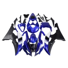 Blue Black Plastic Bodywork Fairing Body Set for Yamaha YZF R6 2008-2016 YZF-R6