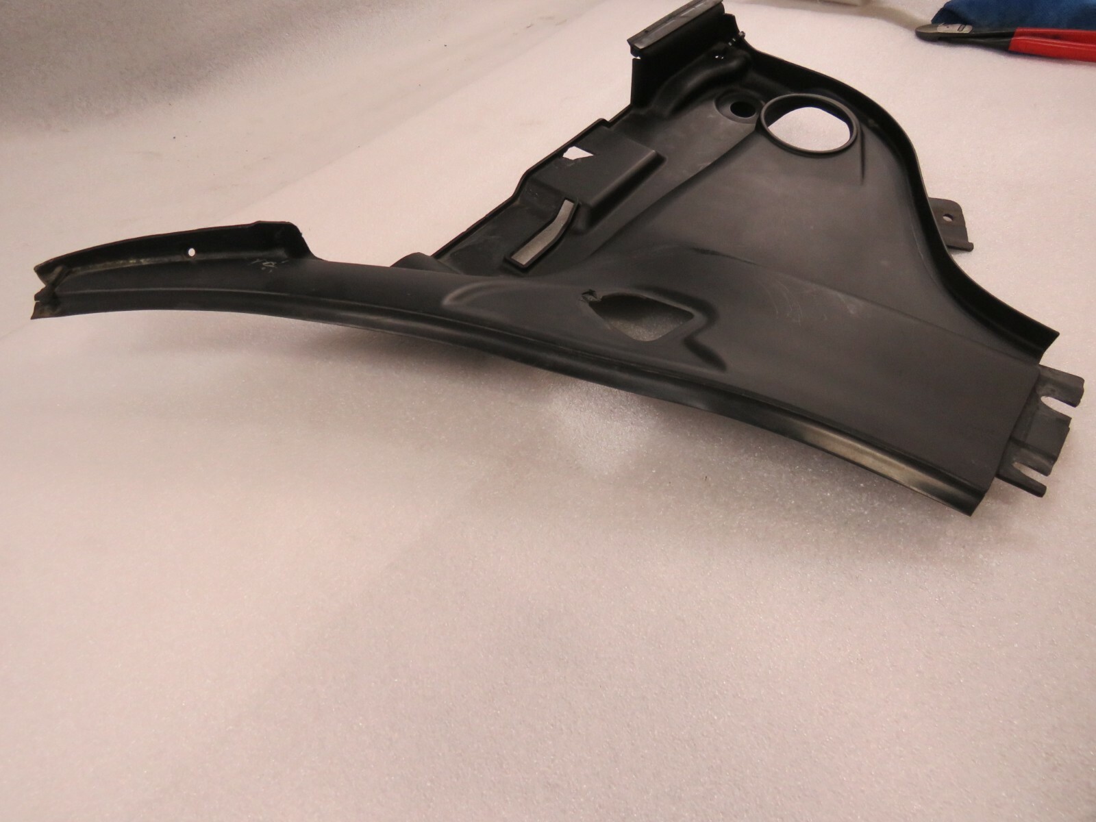 Ferrari 599 GTB, LH, Left, Cowl Vent Panel, Used, Dmg, P/N 68562800