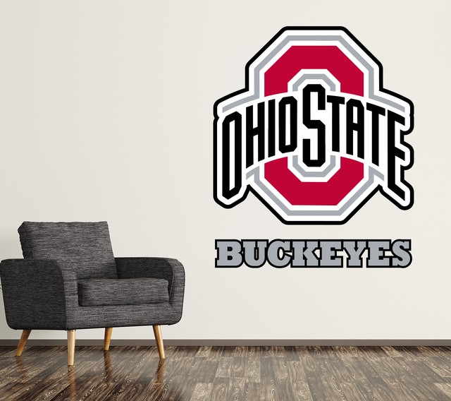 Ohio State Buckeyes Wall Decal Logo College NCAA Sticker Vinyl LARGE
