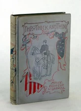 Molly Elliot Seawell 1st Ed 1893 Through Thick and Thin & The Midshipmen's Mess