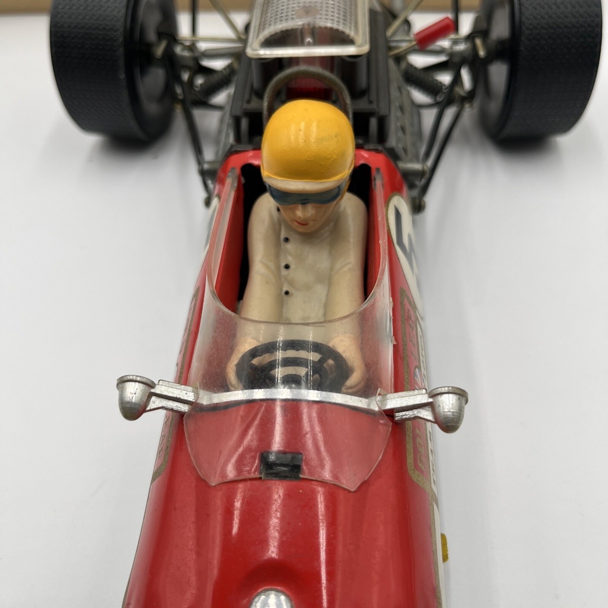 Vtg ASAHI Lotus 49 Ford F-1 Junior Race Car, Battery Vtg ASAHI Lotus 49 Ford F-1 Junior Race Car, Battery