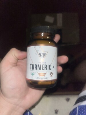 Vedge Turmeric+ Dietary Supplement - 60 Capsules