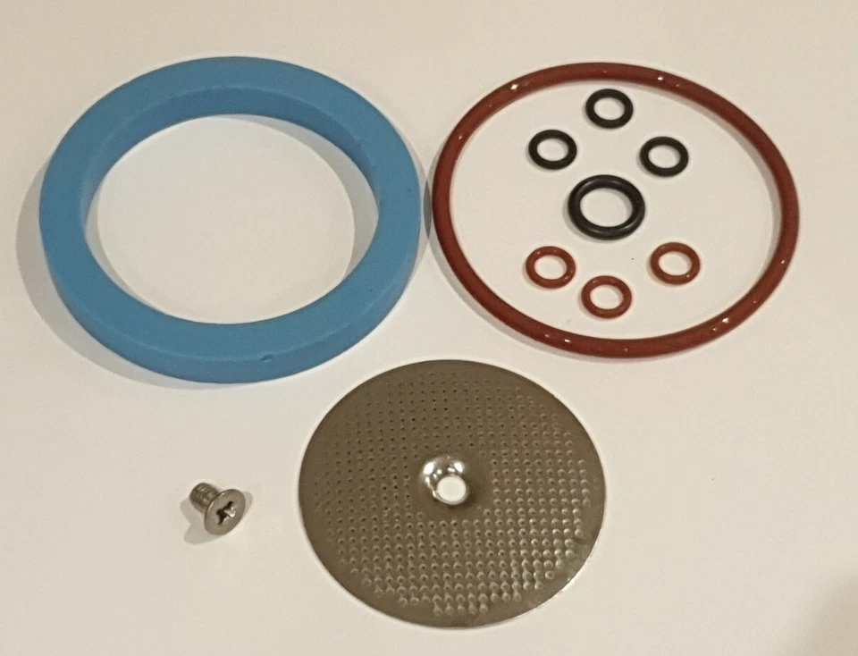 Gaggia Classic O-ring Service Repair Kit; Grouphead Gasket,Shower Bolts & Grease - image 2 of 4