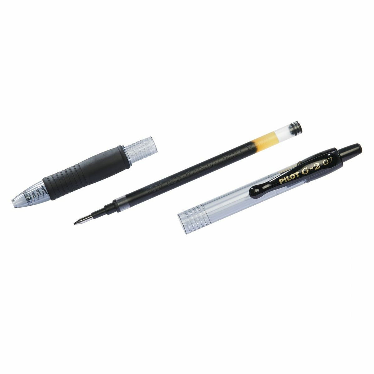 Pilot – Set di 3 mini penna roller inchiostro gel G2 XS7 Pixie tracciato 0,4 mm (sfera 0,7 mm) Viola