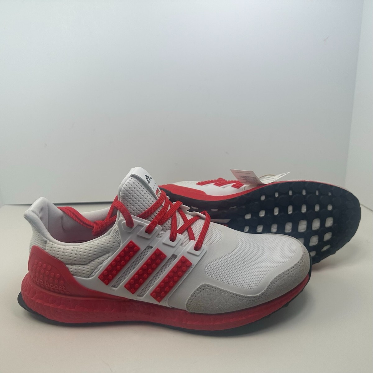 Lego White And Red Adidas Ultra Boost New Men's Adidas Ultraboost