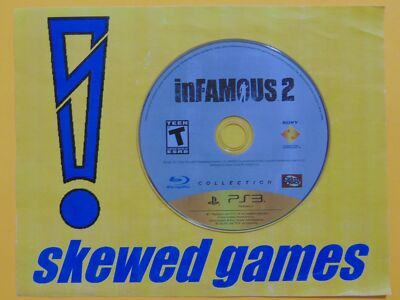 Infamous 2 Collection - Disc Only - PS3 PlayStation 3 Sony