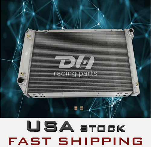 For 1980-84 Ford F-100/F-150/F-250/F-350 5.0L 5.8L 3Row Alu Radiator+shroud+Fan - Picture 7 of 10