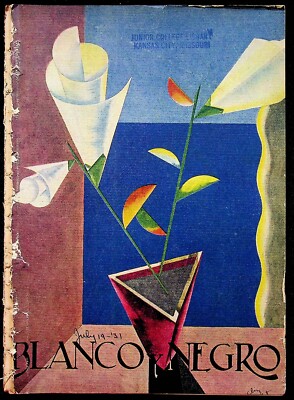 Blanco Y Negro Spanish Magazine July 19 1931 A. Lopez Monis Art Deco Flower Pot