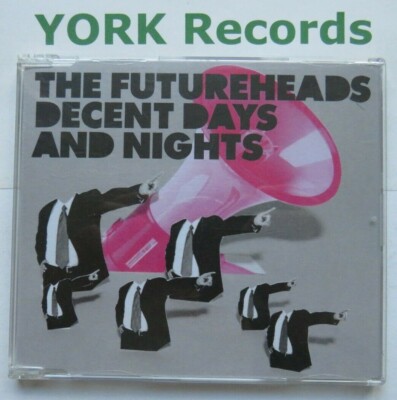 FUTUREHEADS - Decent Days & Nights - Excellent Con CD Single 679 679L080CD
