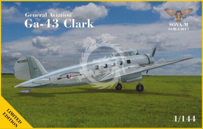 GA-43 ''CLARK'' (Western Air Express) Sova- M SVM-14017 1/144 Scale