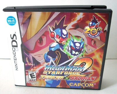Mega Man Star Force 2 Case Only NO GAME Nintendo DS Empty Zerker