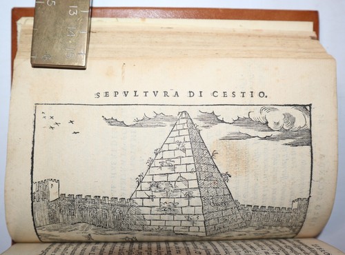 1569 Antichita della Citta di Roma Bernardo GAMUCCI 2nd Ed Illustrated Map - Picture 18 of 24
