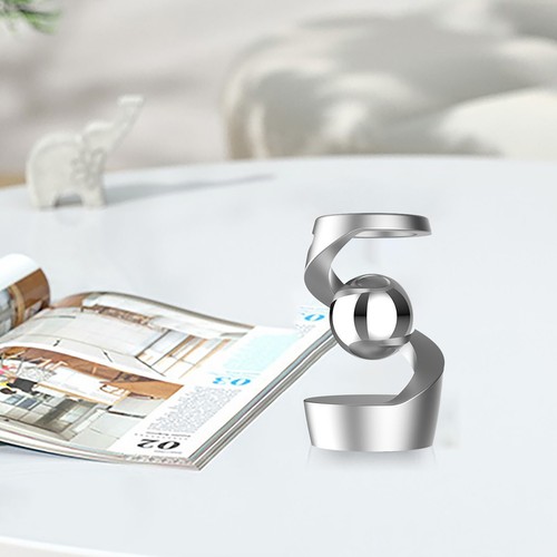 Gravity Defying Kinetic Desk Toy, Desktop Suspended Gyroscope Stress Relief Toys - Photo 18 sur 30