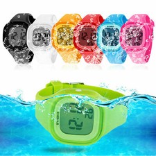 Male Female Digital Sports Watches LED Electron Waterproof Watch Wristwatch Gift