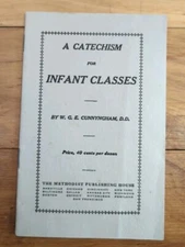 Vintage 1940s A Catechism for Infant Classes Booklet Methodist Publishing House 