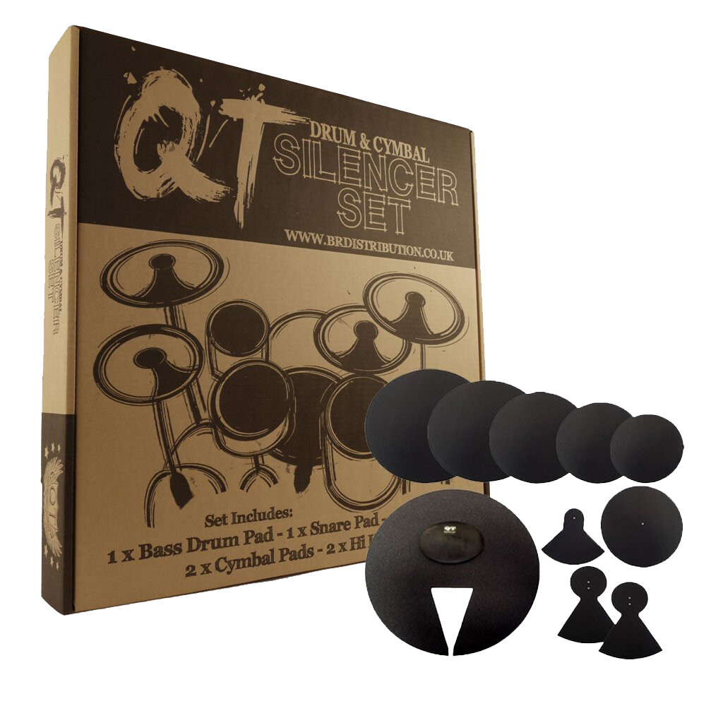 Drum Mute QT Silencer Pads 20"" Bass Drum Fusion Set QTF20