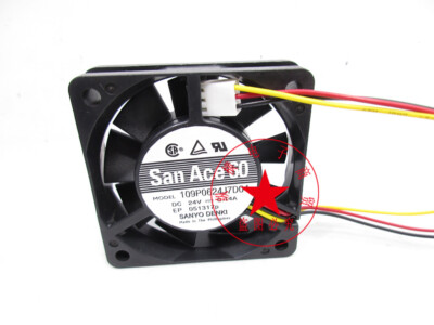 RTDPART Kühlerlüfter Für SANYO Denki 60WF - 60x60x20mm DC 24V Lüfter