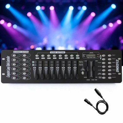 192 Channels DMX512 Controller wirelss Console For Stage Light Party DJ