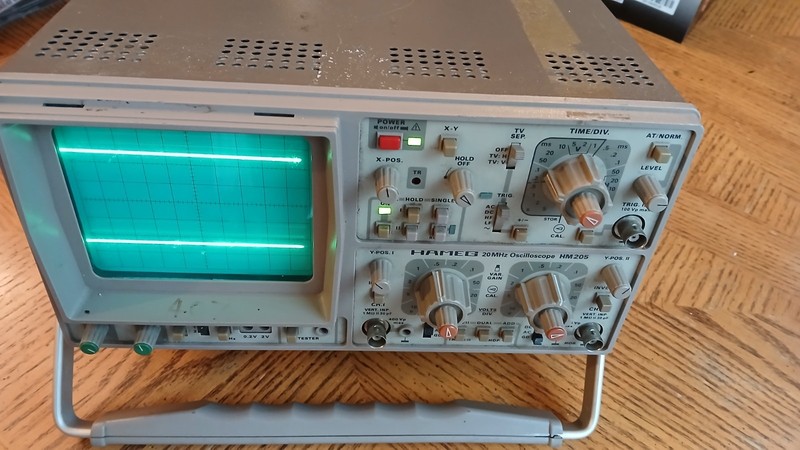 HAMEG Storage Oscilloscope 20MHz HM205