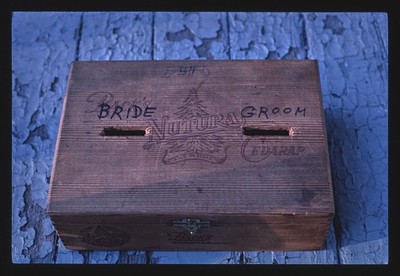 Photo:Purling New York 1900s Bavarian Manor Mock Wedding Bride Groom Box