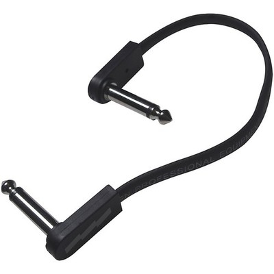 EBS PCFDL Deluxe EBS Flat Patch Cable 787 inches Black and Silver